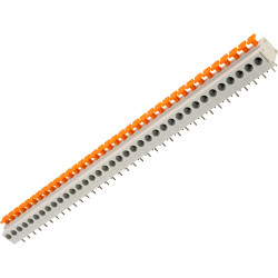 CamdenBoss CSTBV1/36 36 Way 10A 5mm Screwless Terminal Block