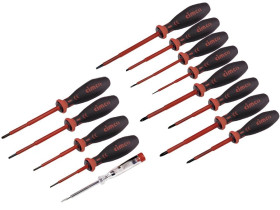 Zestaw Komplet Wkrętaków Izolowanych Płaski Torx Krzyżak 13 szt CIMCO