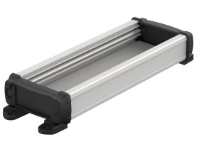 BOPLA ELPU 620-0150 DW (83627150.S7) - profil aluminiowy otwarty z pokrywą do montażu naściennego (57,5 x 22 x 150 mm)