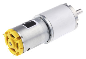 Silnik DC Z przekładnią 14,5 obr./min 7,98 W 6mm 78,4 gcm RS PRO