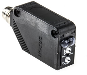 Czujniki fotoelektryczne Dyfuzyjny w obudowie prostokątnej Omron PNP zakres 1 m Podczerwień