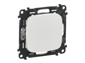 VALENA ALLURE Plakietka biała zaślepki 755185 LEGRAND