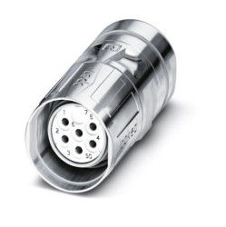 Złącze wielostykowe przemysłowe 7-pinowe M23 Montaż na kablu Gniazdo Phoenix Contact
