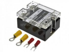 Stycznik SSR 40A ( 230VAC, 400VAC; 1F); AC/AC