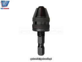 Uchwyt samozaciskowy 0,3 do 3mm na HEX 1/4" 6,35mm