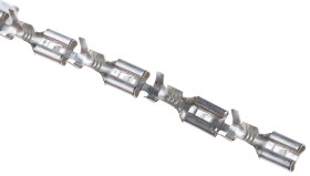 Konektor płaski Żeński 4.75 x 0.81mm długość 15mm Izolacja: Nieizolowane Cyna