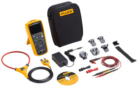 Zestaw multimetrów Fluke Multimetr termiczny 279 FC TRMS, elastyczna sonda prądowa iFlex 45,72 cm, pasek do