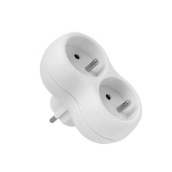 Rozgałęźnik wtyczkowy 2-gniazda z/u R-20CA