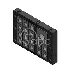 Rama przepustowa KEL 24-MT, na 16 modułów KT małych i 1 moduł KT duży,...