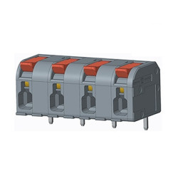 Klucz polaryzacyjny 2 -pinowe raster 10mm Montaż na płytce drukowanej Żeński Amphenol Industrial