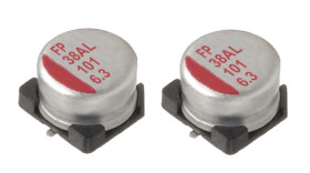 Kondensator elektrolityczny stały 220μF 6.3V dc SMD Nichicon 6.3(Dia.) x 4.2mm