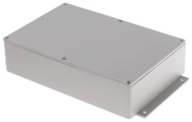 Obudowa ekranowana Szary z kołnierzem IP66 Neopren, 252 x 146.1 x 55.5mm, RS PRO