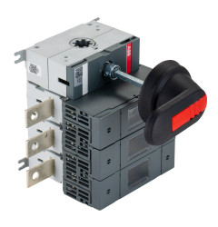 Rozłącznik z bezpiecznikami 3 100A Nie załączony A2, A3, A4 ABB OS100GB