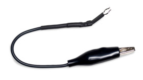 Zacisk krokodylkowy izolowany Czarny Keysight Technologies