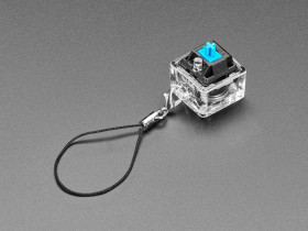 Adafruit Light Up Key Switch Keychain - Red LED