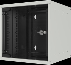 WGB-1004GR.30 10" 4 U wall-mounted enclosure, depth 300 mm