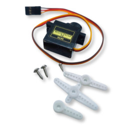 Black servo SG90 Tower Pro 9G 180° 1.8KG Genuine chip for Arduino