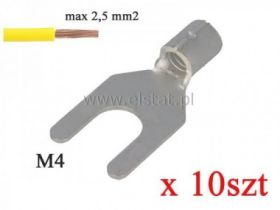 Konektor widełkowy nieizol. 1,5-2,5mm2; M4