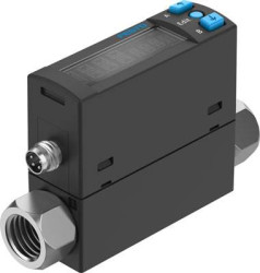 FESTO Czujnik przepływu SFAH-100B-G14FS-PNLK-PNVBA-M8 8158416 Zasilanie (zakres): 22 - 26 V/DC 1 szt.