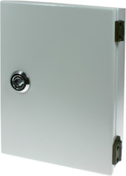 Wall enclosure, (H x W x D) 200 x 150 x 80 mm, IP55, sheet steel, 2409-1520-80-07