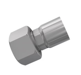 Złączka hydrauliczna, Złacze A: Przewód elastyczny 3/8 cala, Złacze B: UNF 3/4-16 żeńskie, Stal, 350 bar