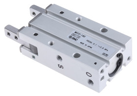 Chwytak pneumatyczny, palce: 2, Podwójna, M5 x 0,8, Kąt, 0,6 MPa