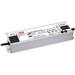 Mean Well HLG-240H-24AB LED driver 240W dimmable surge protection