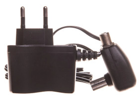 Zasilacz impulsowy antenowy 12V/300mA F / IEC J5810