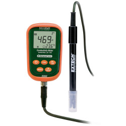 Extech EC600 Kit 7-in-1 pH Meter Conductivity Temp TDS Waterproof