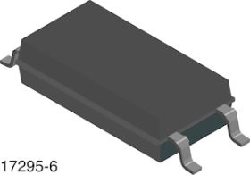VOL618A Optocoupler, Phototransistor Output, Low Input Current, 4 Pin LSOP, Long Creepage Mini-Flat Package