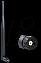 88393 WIFI RP-SMA 802.11a/b/g/n, 5-dBi omni joint