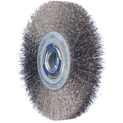 PFERD 43701259 Round Brush &#xD8;200x25mm steel Wire &#xD8;0.30 for Sanding