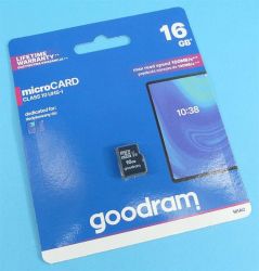 KARTA CLASS10 16GB MICRO GOODRAM