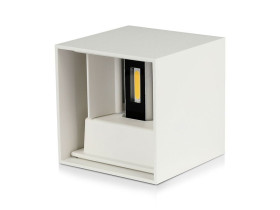 VT-759-12 12W Kinkiet kwadratowy LED CHIP BRIDGELUX barwa: 3000K biały 8527 V-TAC