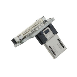 DIY USB Cable Parts - Right Angle Micro USB Plug Up