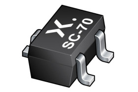 Dioda SC-70 200mA Montaż powierzchniowy 30V Bariera Schottky'ego Wspólna katoda BAT54W,115