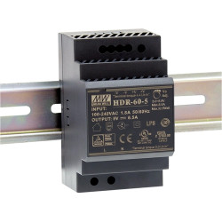 Power supply, 10.8 to 13.8 VDC, 4.5 A, 54 W, HDR-60-12