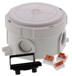 Puszka elektroinstalacyjna ścienna Polipropylen Ø 82 x 57mm IP66, IP67 WISKA