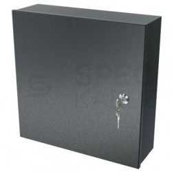 Obudowa metalowa szafka TPR-3 CATV 300x300x100mm czarna natynkowa