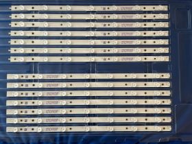 LISTWA LED LBM490M0701-CP-5 (L) LBM490M0701-CQ-5 (R) PHILIPS 49 cali (49inch) ORYGINAŁ (KOMPLET 14 LISTEW)