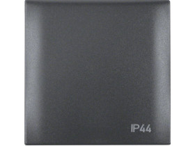 Integro Flow Ramka z pokrywą z nadrukiem "IP44" antracyt 918282595 HAGER
