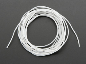 Adafruit Silicone Cover Stranded-Core Wire - 2m 30AWG White
