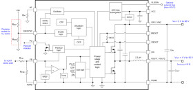 36-V input, 16-V output, 4-A synchronous step-down DC-DC power module