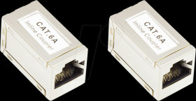 MOD8-VM6A Patch cable coupler Cat. 6A, RJ45, fully shielded