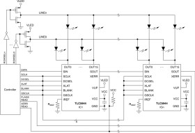 16-channel, 12-bit PWM LED driver with 6-bit dot correction and pre-charge FET