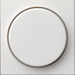 065003 Button for dimmer, pure white glossy