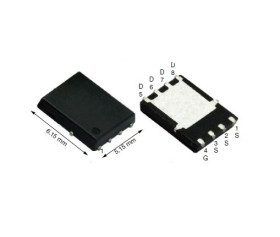 MOSFET N-kanałowy 100 A PowerPAK SO-8 80 V SMD