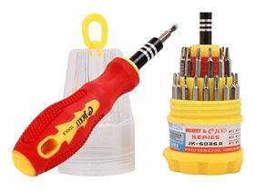 Śrubokręt wielofunkcyjny - 32 elementy