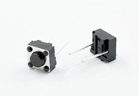 Microswitch TACT wymiar 6x6mm, 2 pin