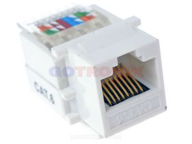 Gniazdo sieciowe RJ45 CAT6 szybkozłącze